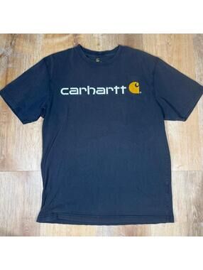 Y2K Carhartt Black Cotton Tee